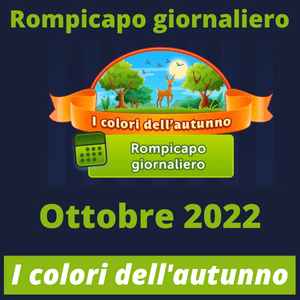 Ottobre 2022 I colori dell'autunno